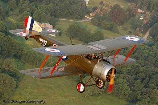 One of four World War I planes from The Great Ware Flying Museum expected to take flight at the 2022 Air Fest event in St. Thomas, Ont.