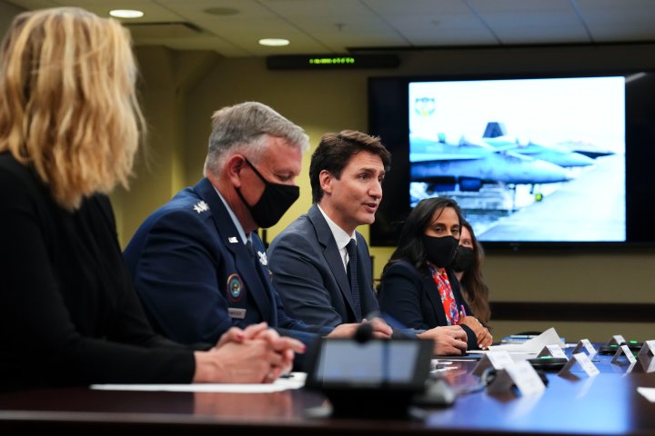 Trudeau, Anand visit Norad headquarters ahead of trip to L.A. for summit