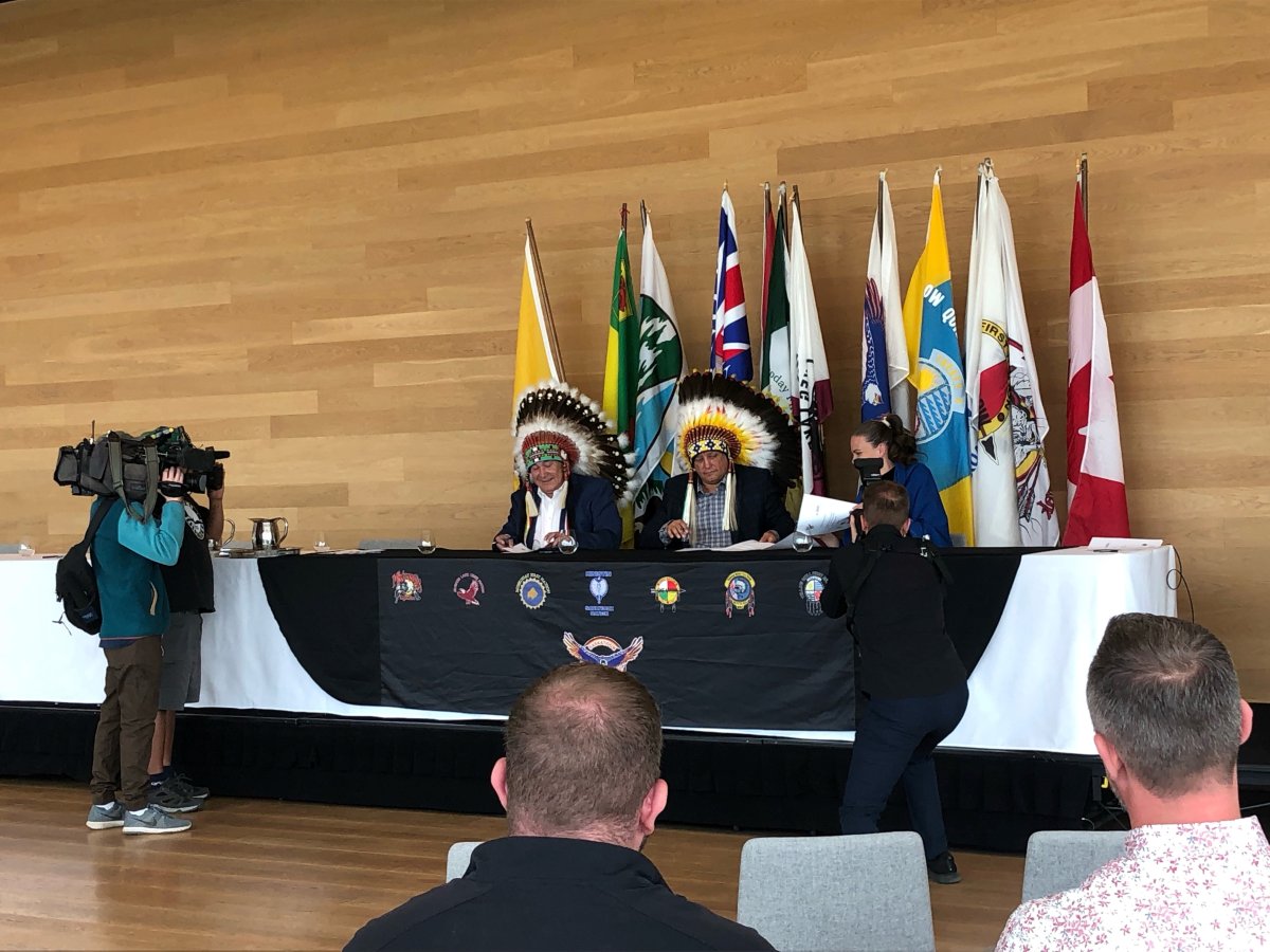 Tourism Saskatoon Rebrands as Discover Saskatoon and Signs Historic Partnership Agreement with the Seven Member Nations of the Saskatoon Tribal Council, June 15th, 2022. 