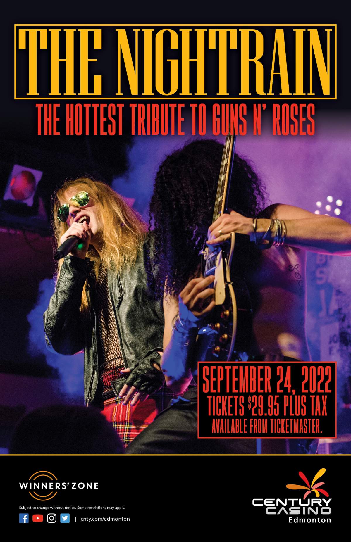 The Nightrain: Canada’s Hottest Tribute to Guns N’ Roses - image