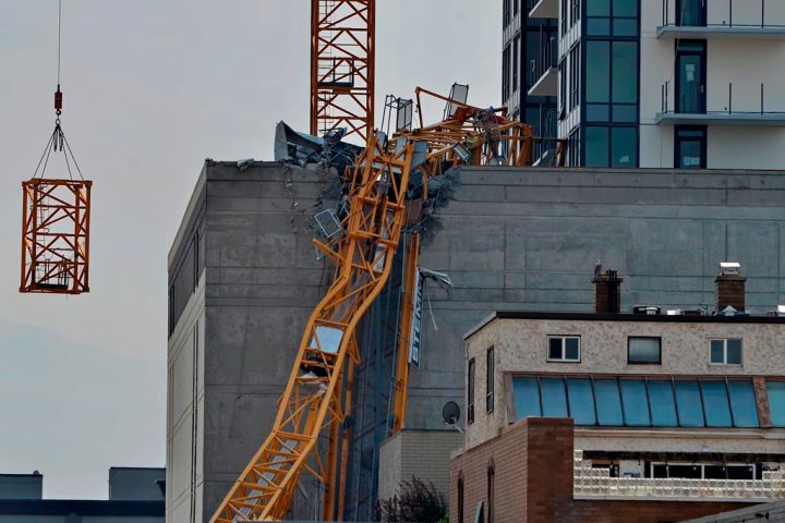 WorkSafeBC report withheld in fatal 2021 Kelowna crane collapse pending criminal probe 