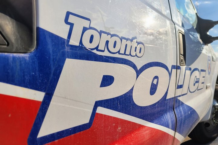 Man with possible life-threatening injuries after motorcycle, pick-up truck collide in Toronto
