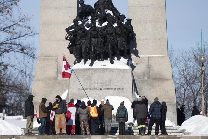 Politicization of National War Memorial sparks debate: desecration or demonstration?