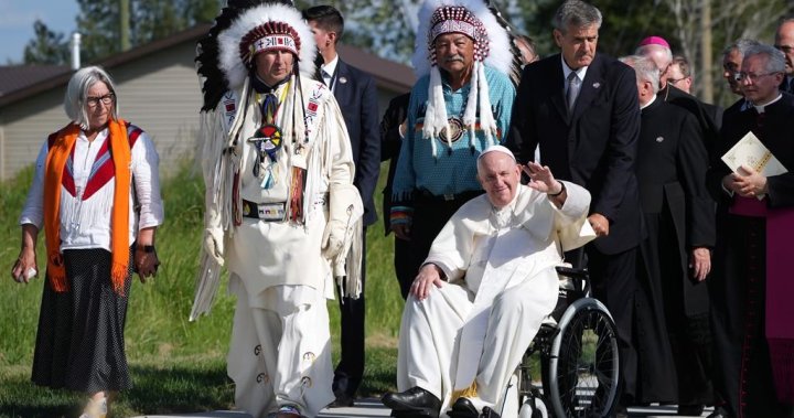 Indigenous leader says Pope Francis visit leaves room for reconciliation and change