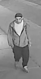 Toronto police said the man is 6 feet tall with medium length to long hair in a ponytail or bun.