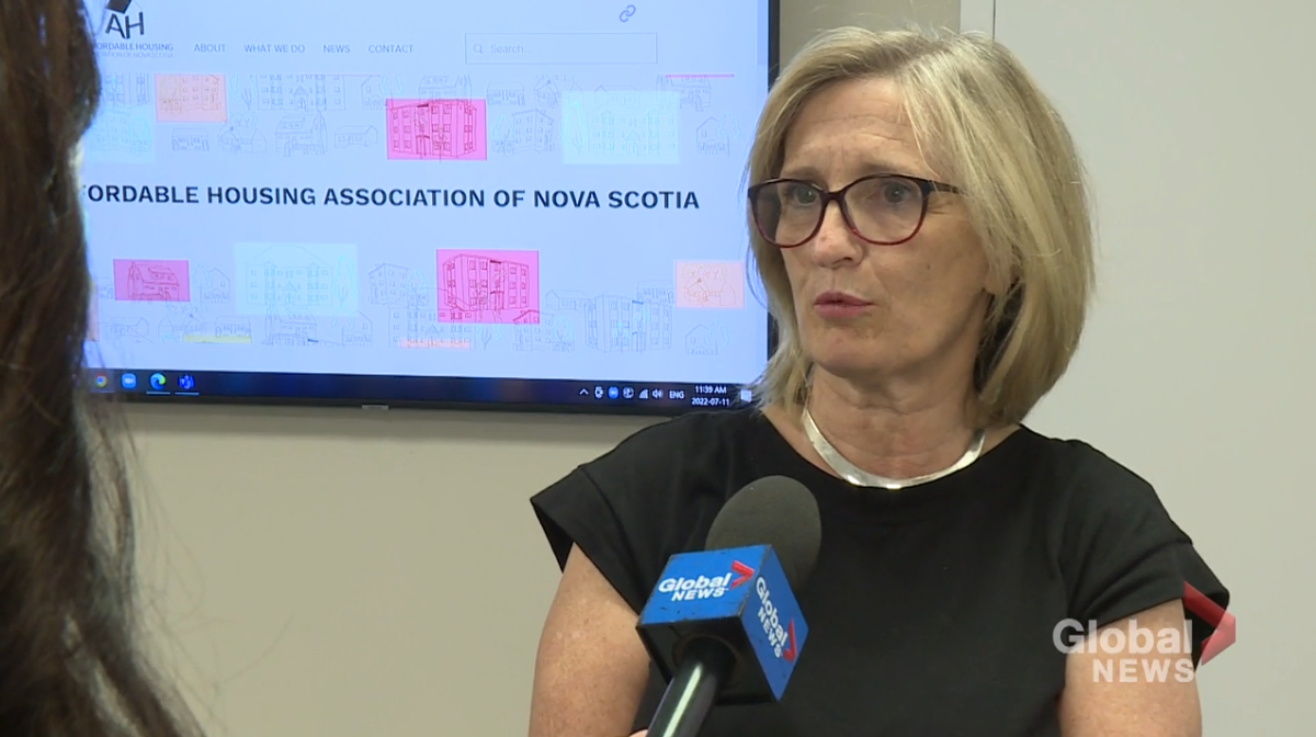 Claudia Jahn with the Affordable Housing Association of Nova Scotia said she applauds the This Should be Housing initiative