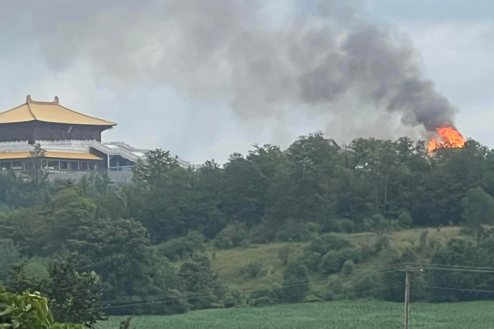 No injuries after fire tears through temple at Wutai Shan Buddhist Garden near Bethany, Ont.