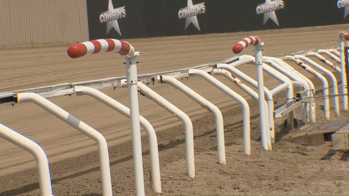 Foam bars will extend into the outside lane of the track.