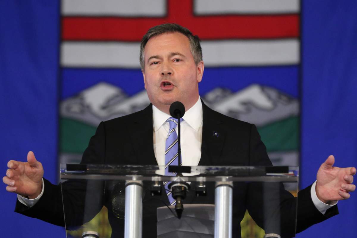 Alberta Premier Jason Kenney