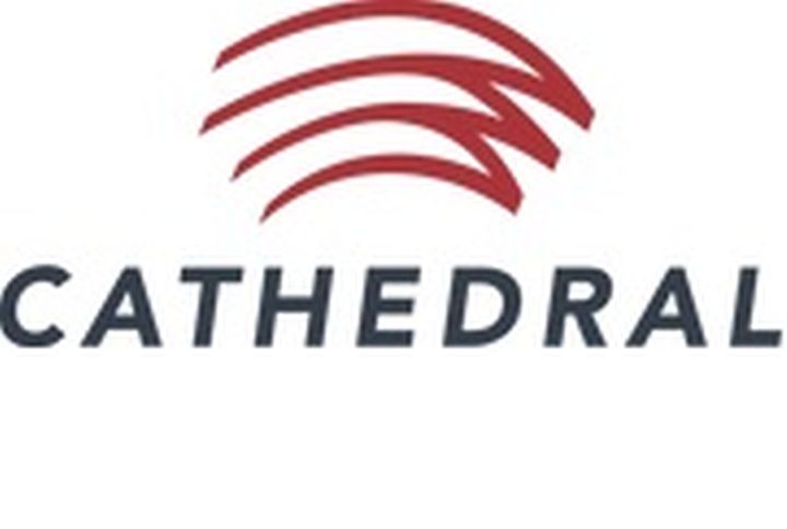 A file photo of the logo for Cathedral Energy Services.