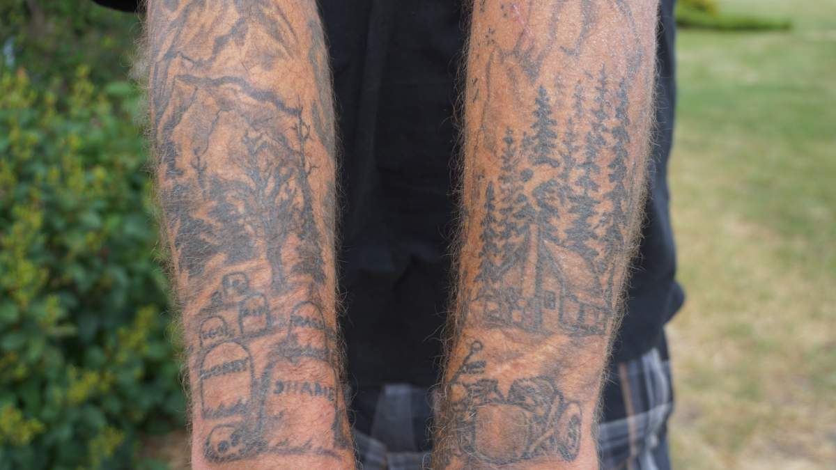 Gary Têtu's life story is documented in his tattoos, which he's had done in all stages of his personal healing journey.