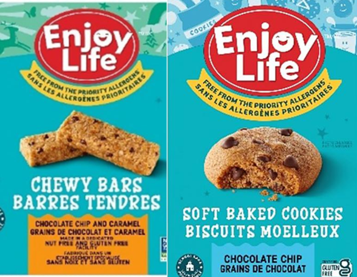 Enjoy Life bakery products recall
