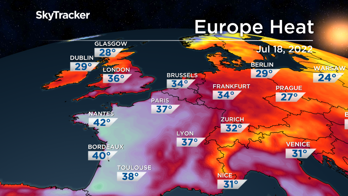 Extreme heat is scorching Europe. How should Canadians prepare for