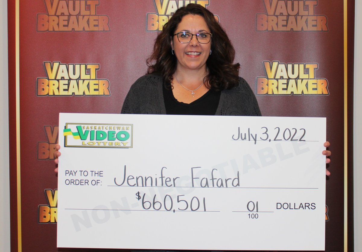 Jennifer Fafard wins Vault Breaker jackpot