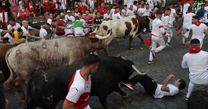 Three dead in 24 hours from goring incidents at Spanish bull run festivals