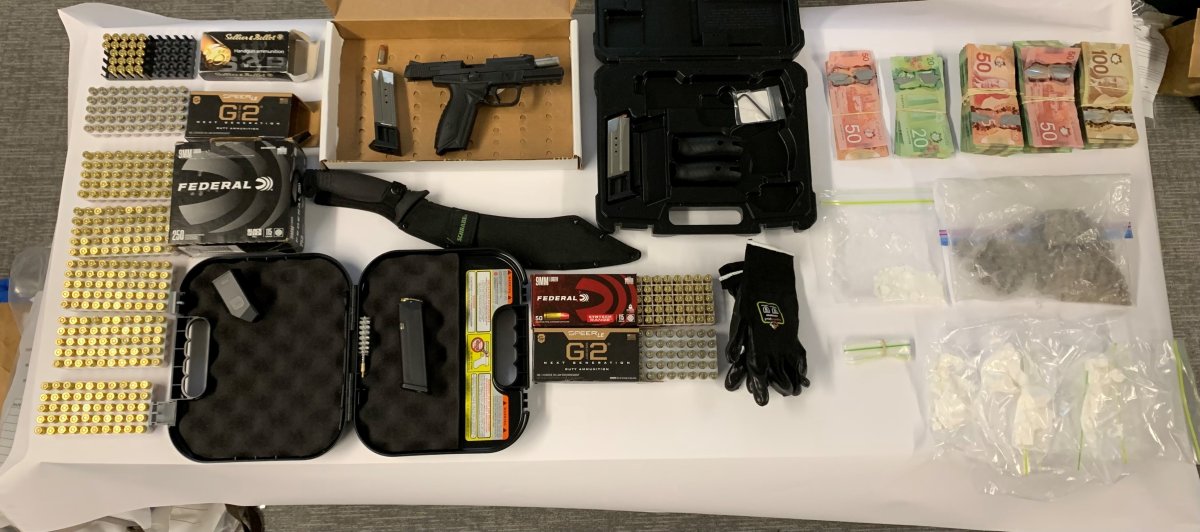 Guelph police seized drugs and weapons.