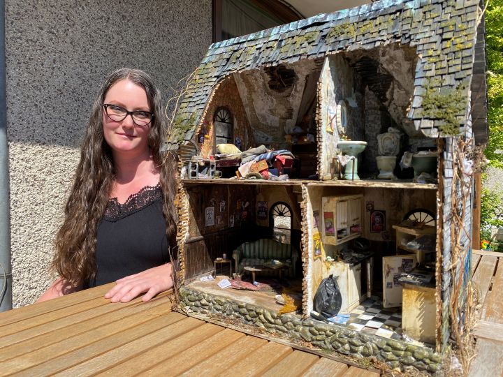 Punk rock flophouse' dollhouse wins Calgary Stampede crafts