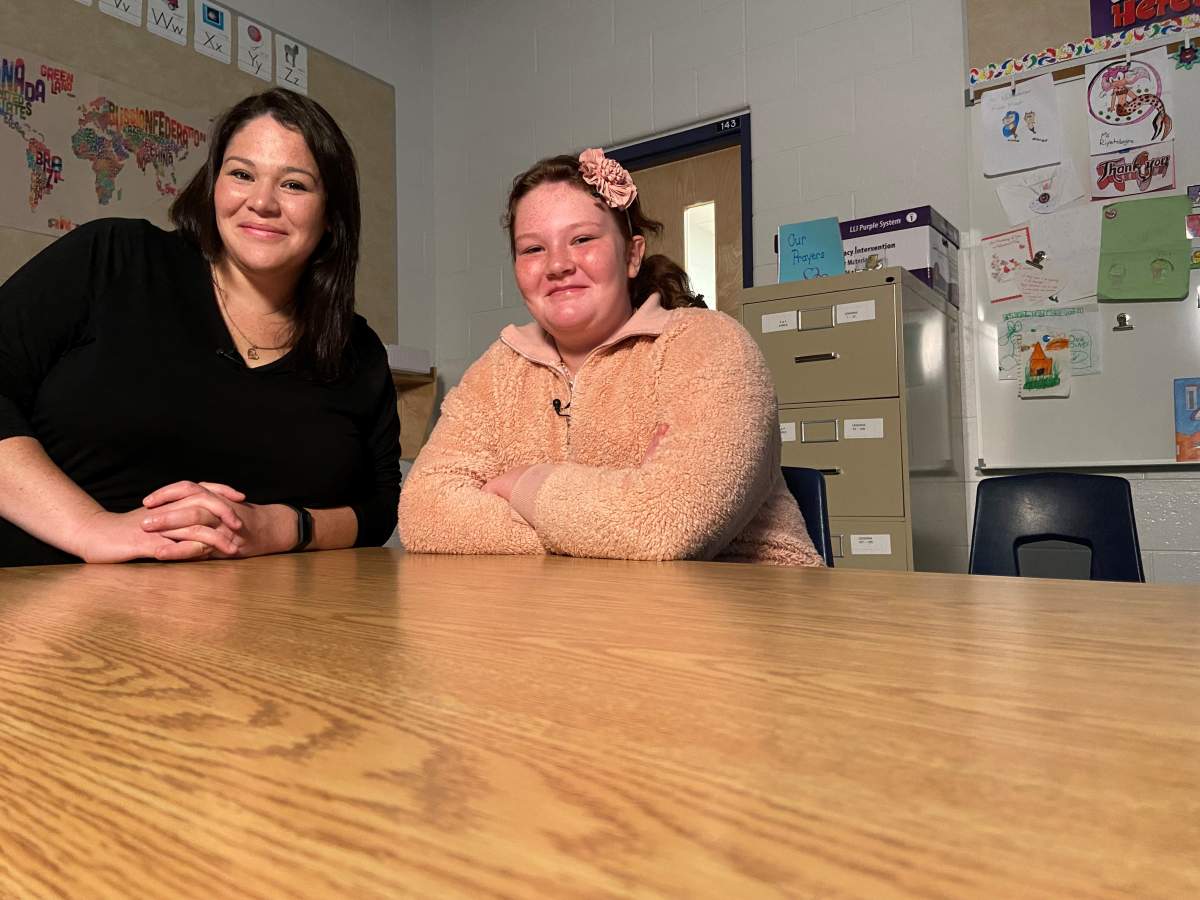 Emily McCloskey and her daughter, Violet.