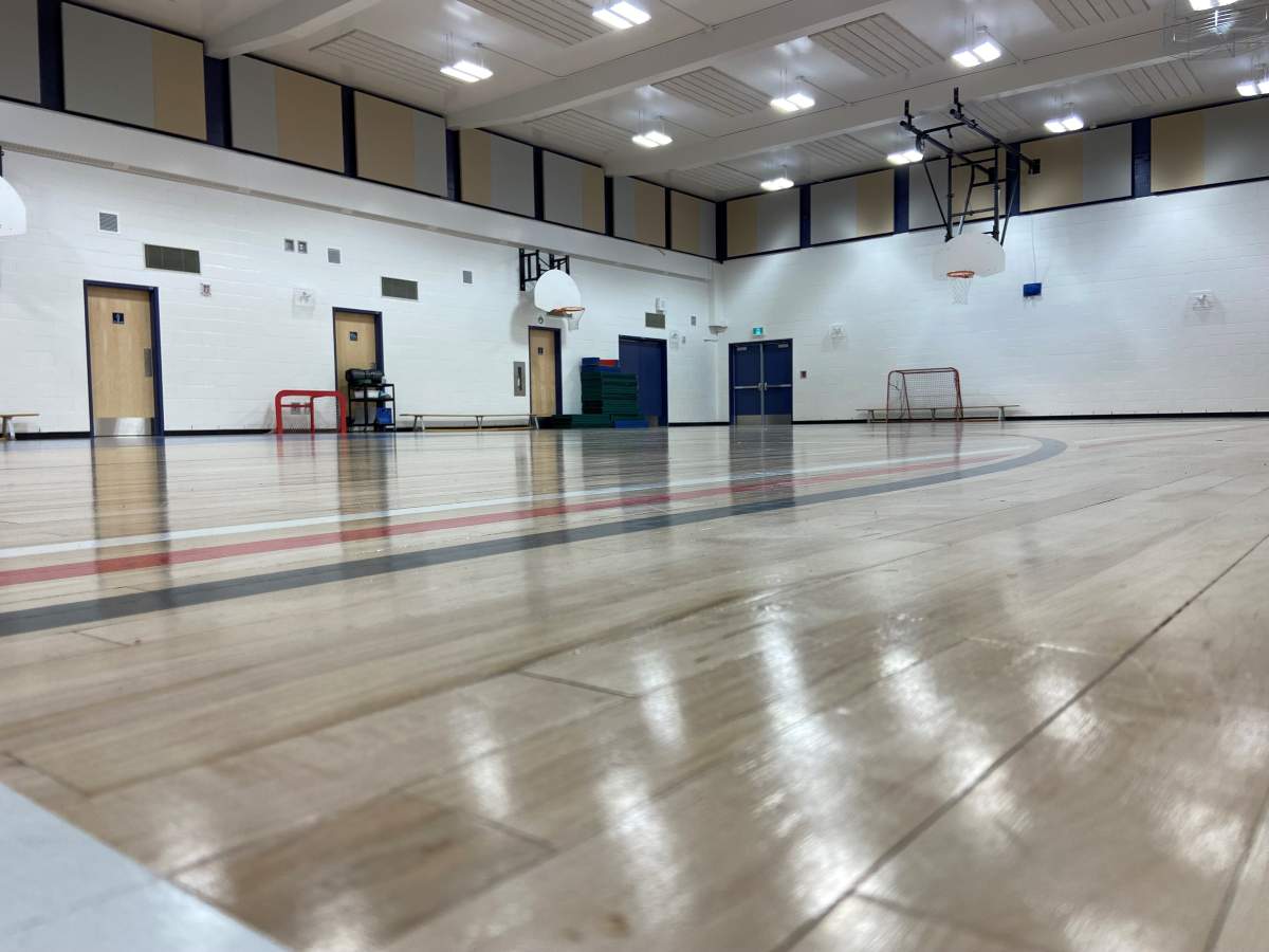 Gymnasium at Holy Trinity.