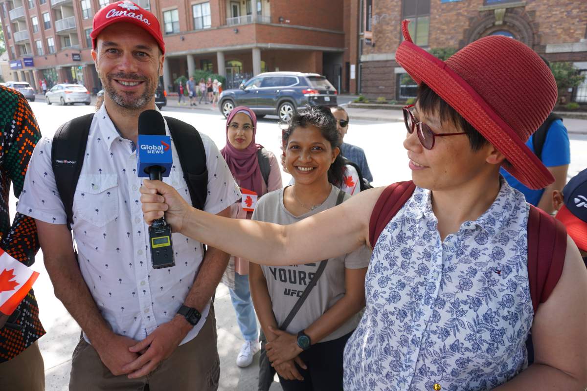 Ian Shepherd says the celebrations are a good opportunity for newcomers to gain language skills.