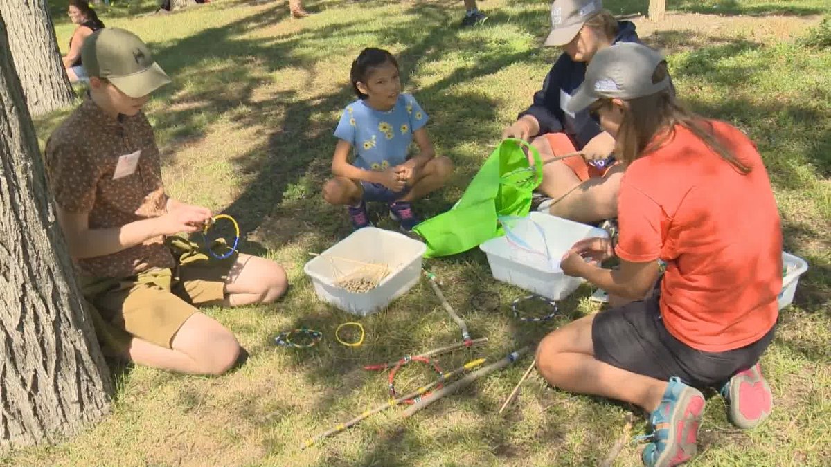 Indigenous games Celebration took place at Wascana Park on Thursday.