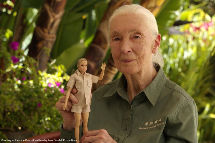 Barbie launches Jane Goodall doll, and it comes with a chimpanzee