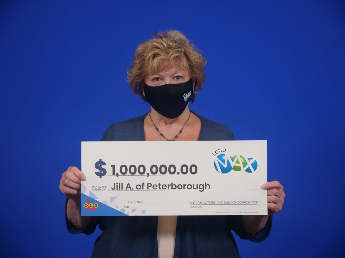 Jill Artibello won $1 million on a Lotto Max ticket in June 2022.