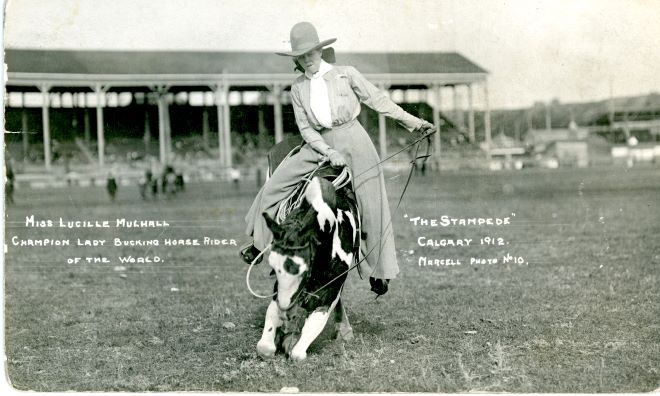 Lucille Mulhall Champion bucking horse 1912