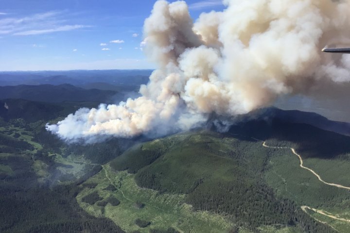 Out-of-control Nordegg wildfire grows overnight