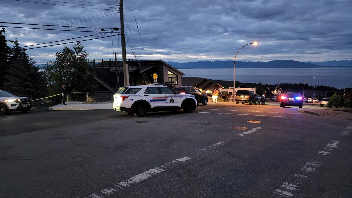 Nanaimo RCMP have spoken to several witnesses to a shooting in the north part of the Vancouver Island city on Thurs. June 7, 2022.