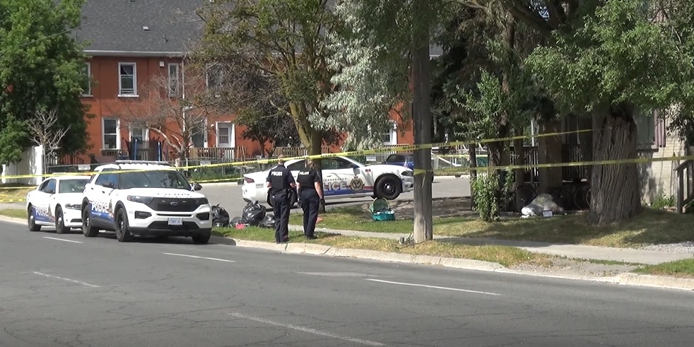 Peterborough police say one person died in hospital following a shooting on Park St. North on July 2, 2022. The victim was identified as Shawn Singh of Peterborough.