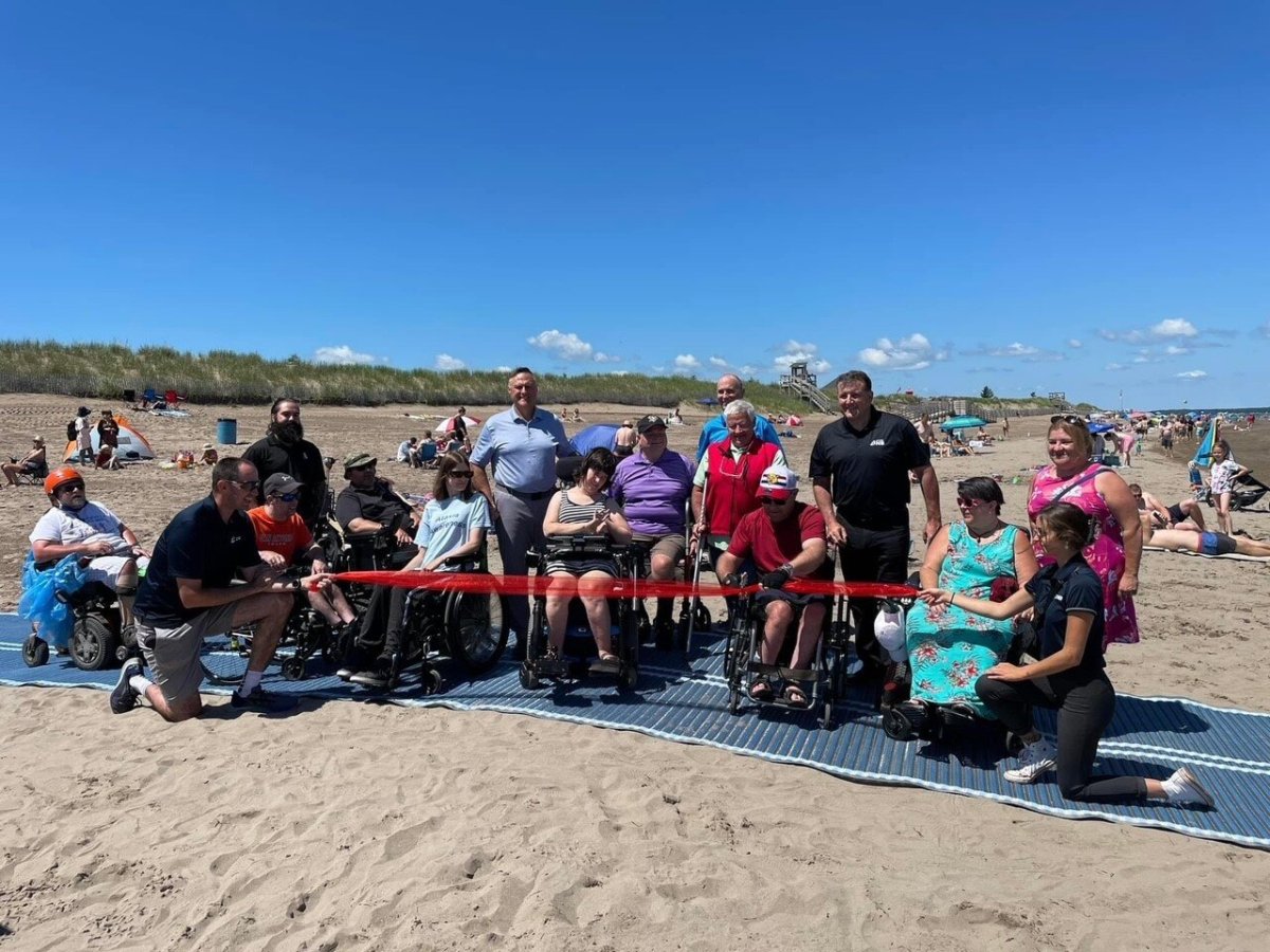 Parlee Beach was among three area parks that have gotten accessibility upgrades for the summer.