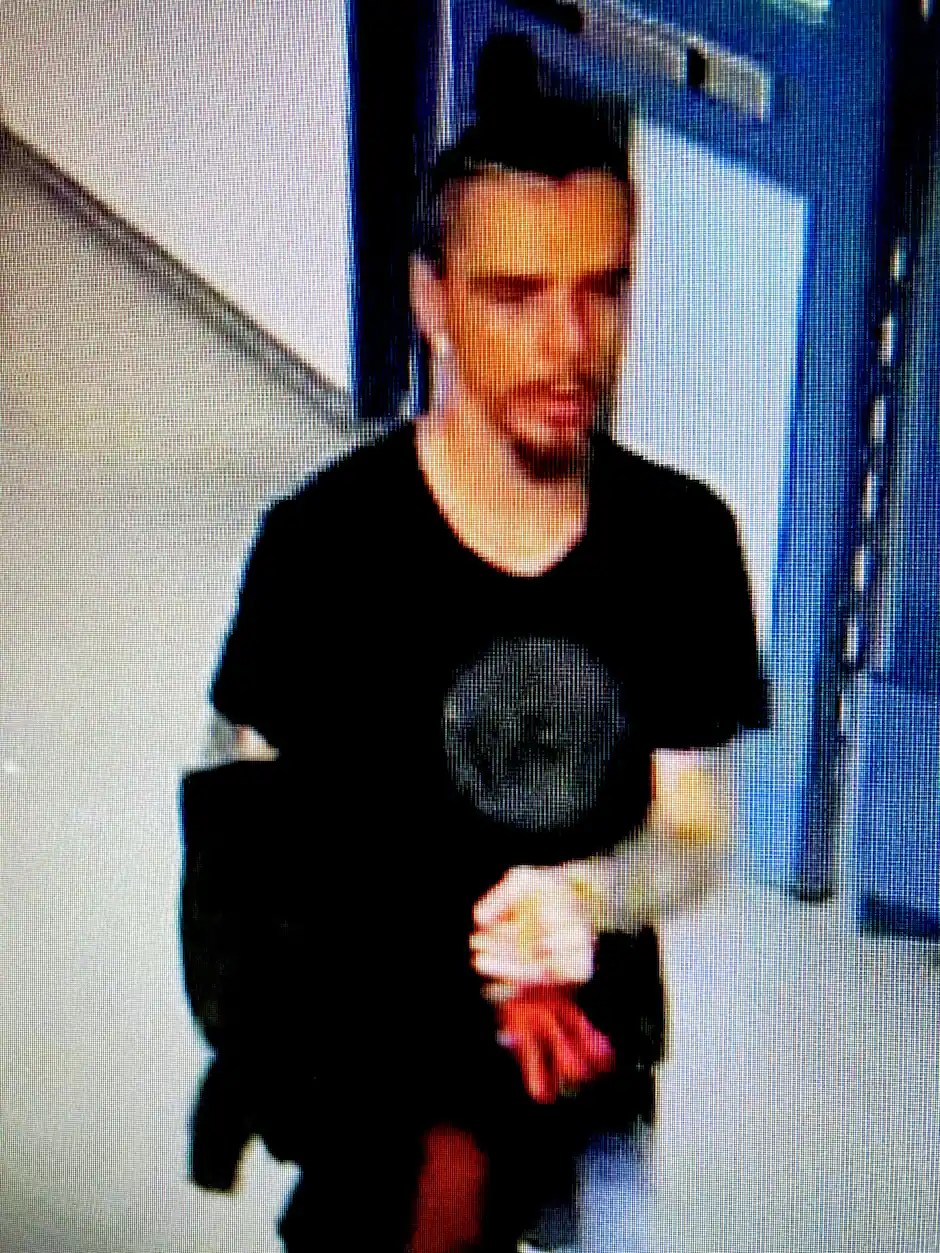 Dave Gingras-Gaudet, 37, is pictured inside the Quebec City prison before his escape.