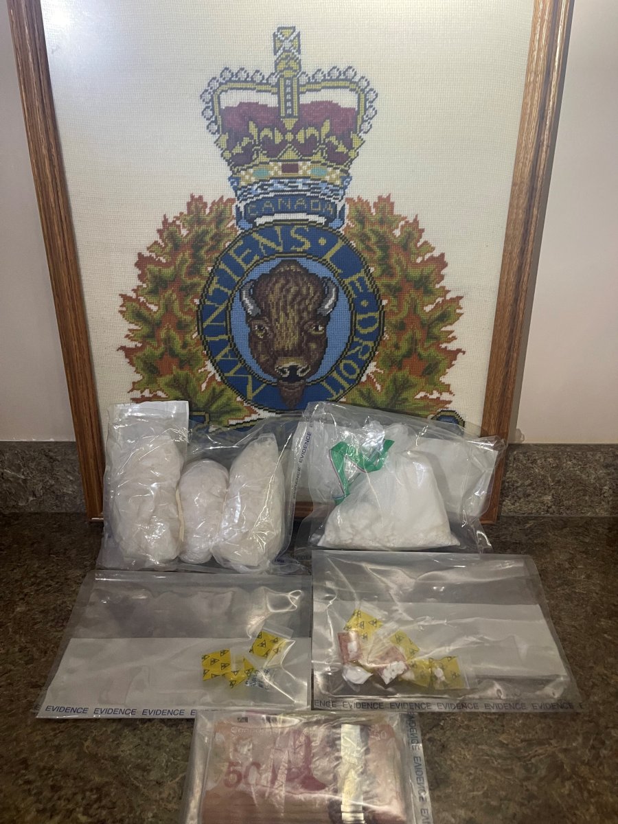 Drugs and cash seized by RCMP