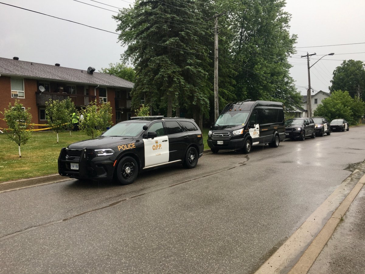 Ontario's Special Investigation Unit is investigating after a City of Kawartha Lakes OPP officer discharged an anti-riot weapon at a man following a break-in at an apartment complex in Omemee on July 5, 2022.