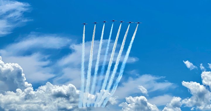 Canadian Forces Snowbirds ready to dazzle Kelowna this weekend