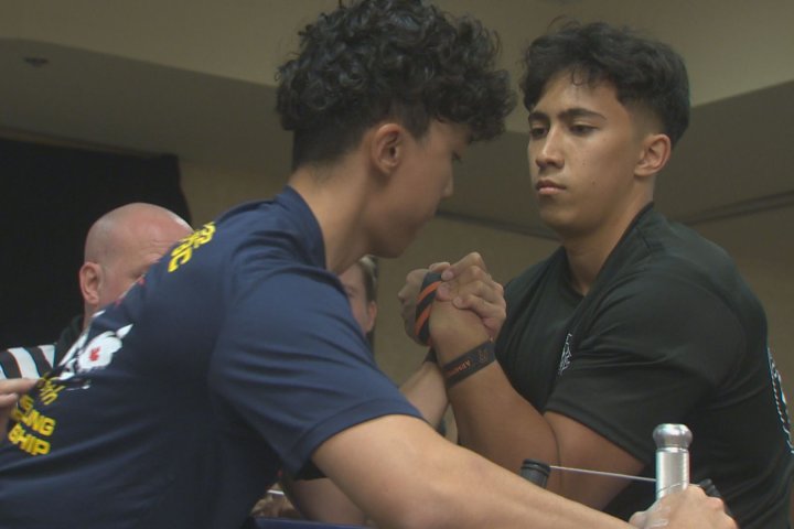 Hundreds gather in Winnipeg for the Canadian National Armwrestling Championships
