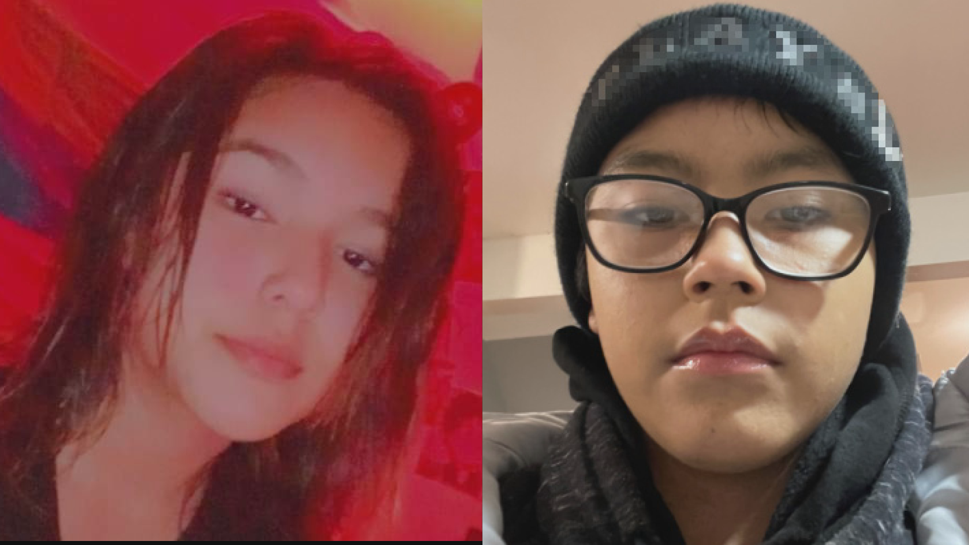 RCMP are searching for Heavenly Rae Fontaine and Avontai Hartleib.
