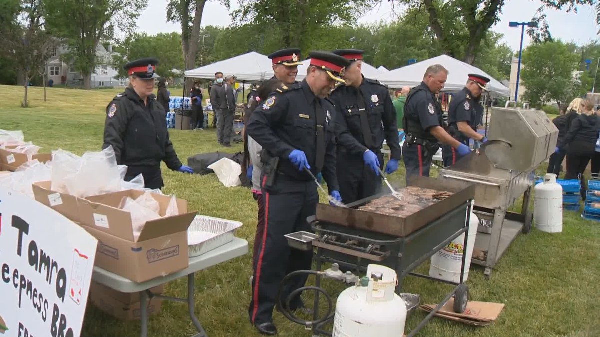 An annual barbeque in Regina's Pepsi Park commemorates 18 years since the disappearance of Tamra Keepness, who was 5-years-old at the time.