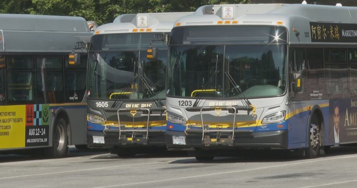‘We may walk off the job at any time’: West Vancouver Blue Bus workers on strike