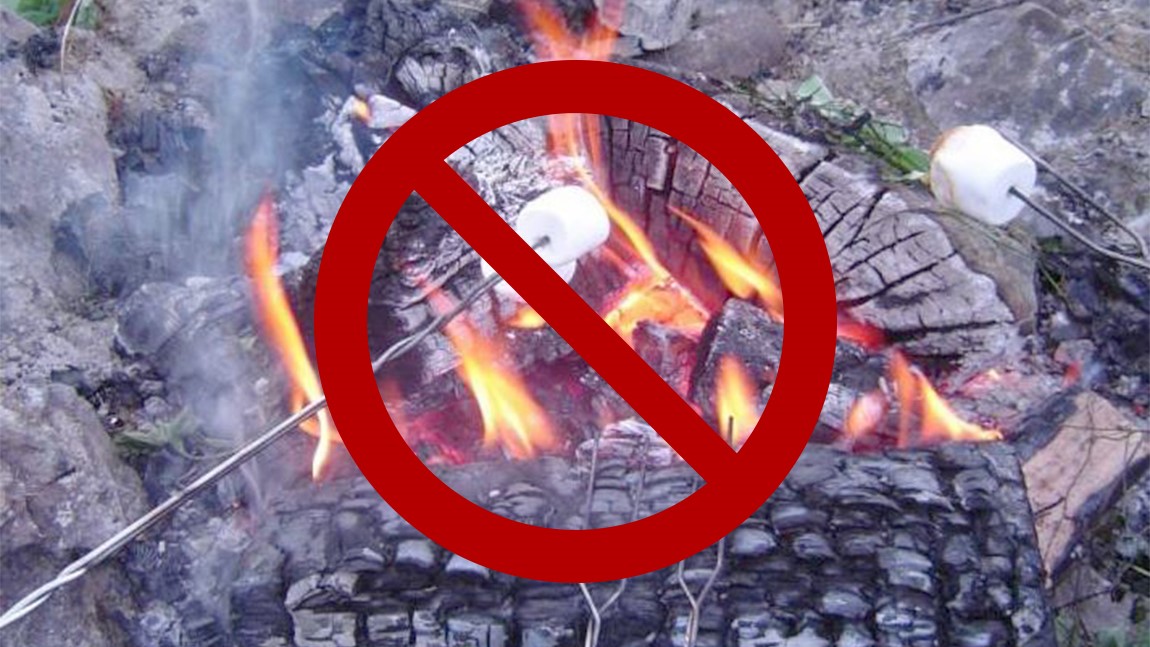 File photo of a campfire.