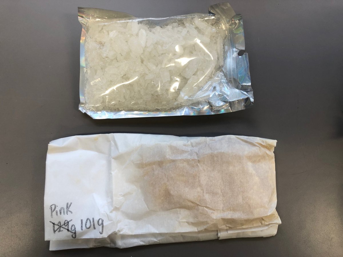 Drugs seized by Manitoba RCMP.