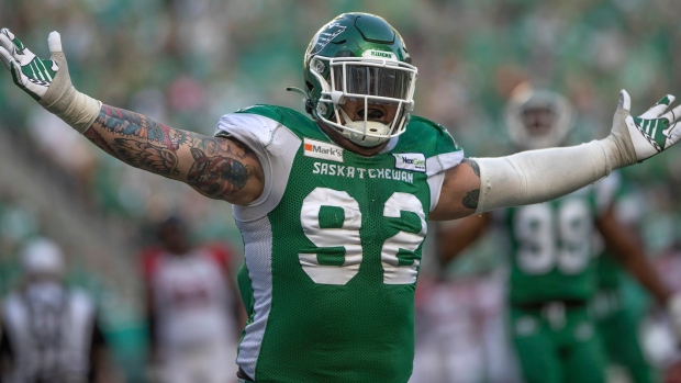Five days after his low hit on Ottawa Redblacks quarterback Jeremiah Masoli, Garret Marino and the Saskatchewan Roughriders both took to Twitter to apologize for his actions. 