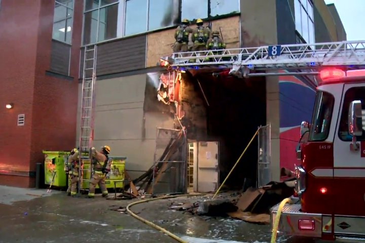 Suspicious fire in downtown Calgary causes smoke damage in the ‘millions’