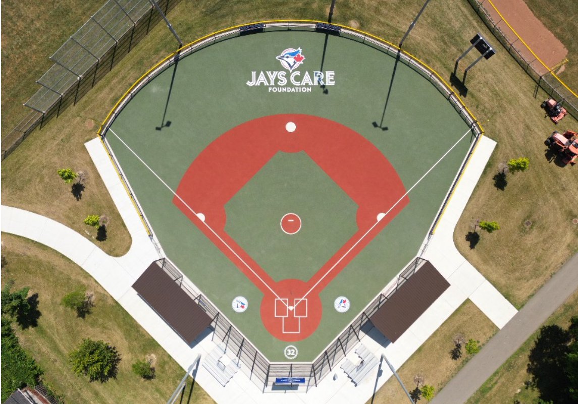 City of Toronto, Blue Jays unveil accessible baseball diamond in Roy  Halladay's name - Toronto
