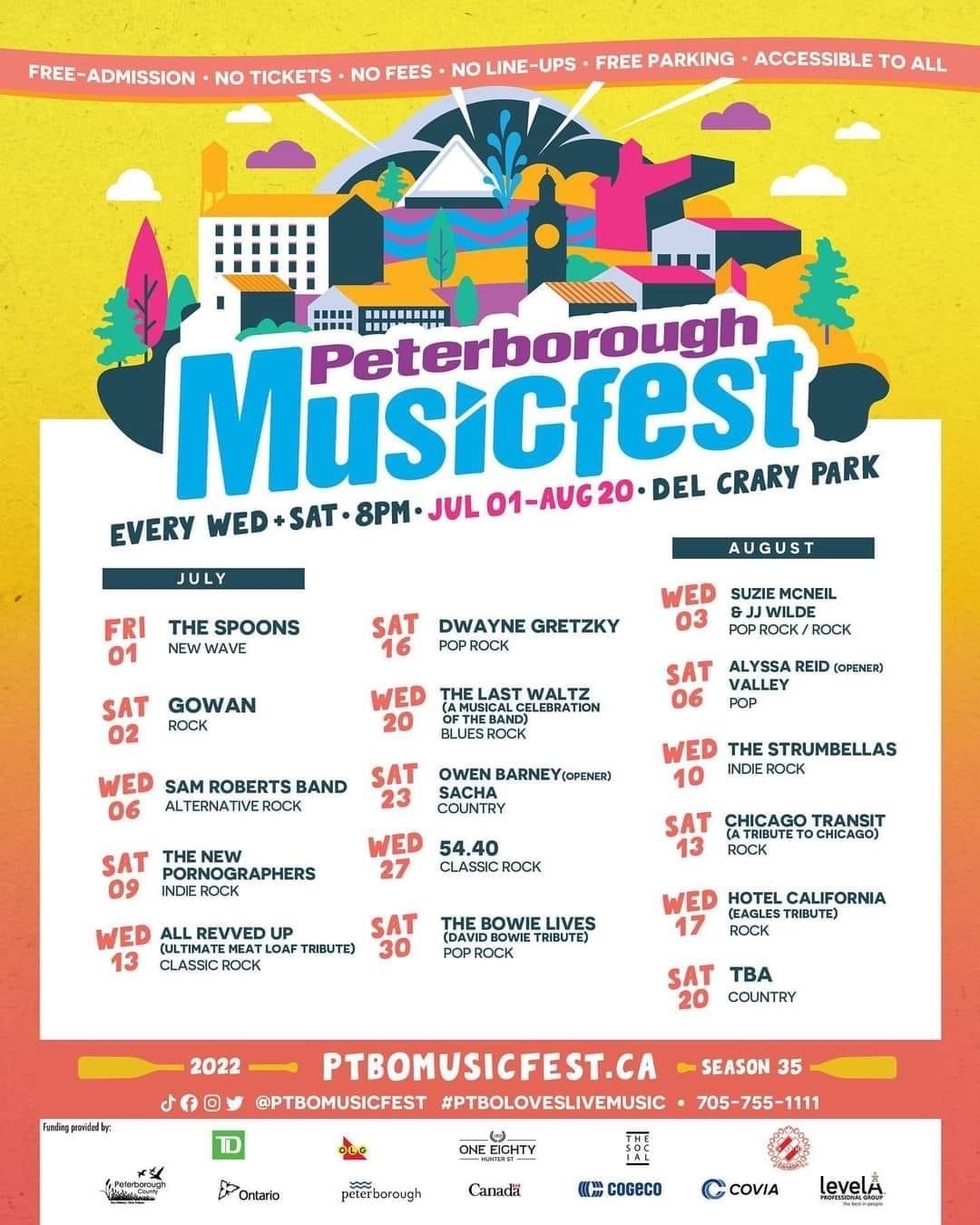 Peterborough Musicfest GlobalNews Events