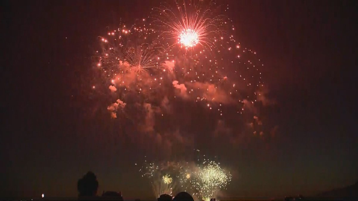 Hundreds of thousands of people attended the final night of Vancouver's Celebration of Light festival.