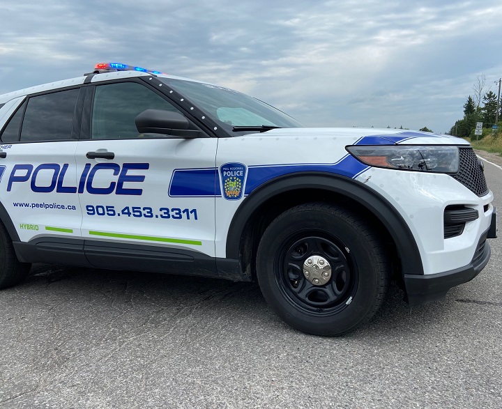 A Peel Regional Police cruiser photographed on July 20, 2022.