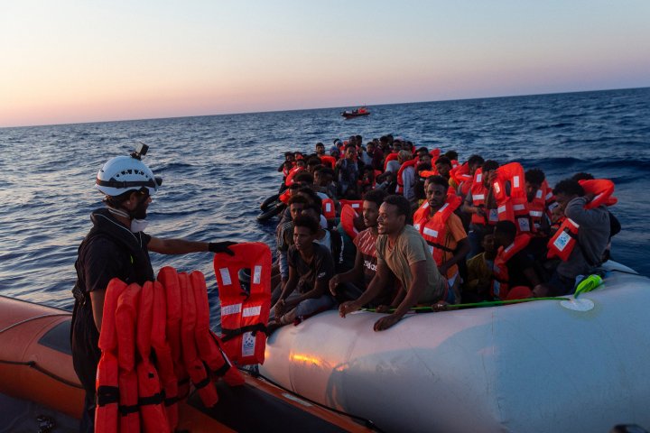 5 dead, over 1,100 migrants rescued on ships adrift in the Mediterranean