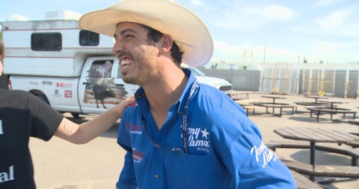 Calgary Stampede Men Got Hooked Up To A 'Period Pain Simulator' & Couldn't  Handle It (VIDEOS) - Narcity
